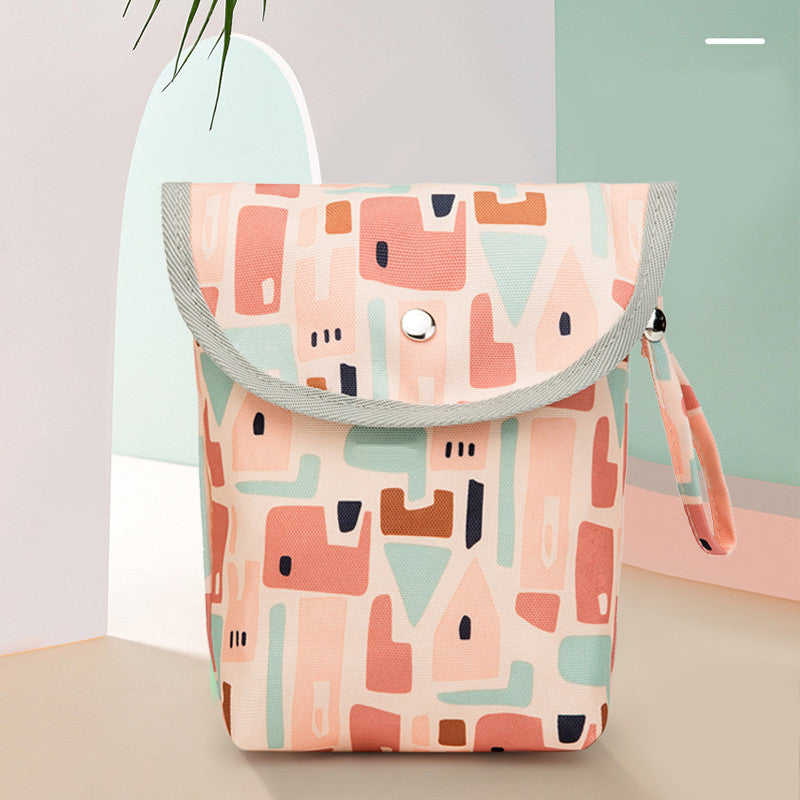 Waterproof Portable Baby Diaper Storage And Hanging Bag