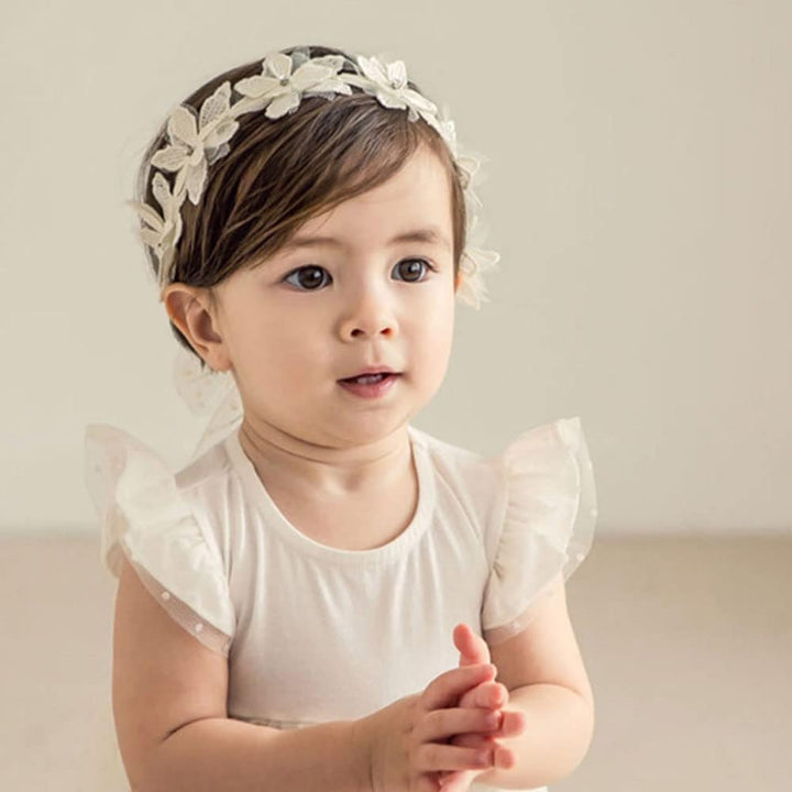 Baby Girl Bow Knot Lace Floral Headband Hair Accessories