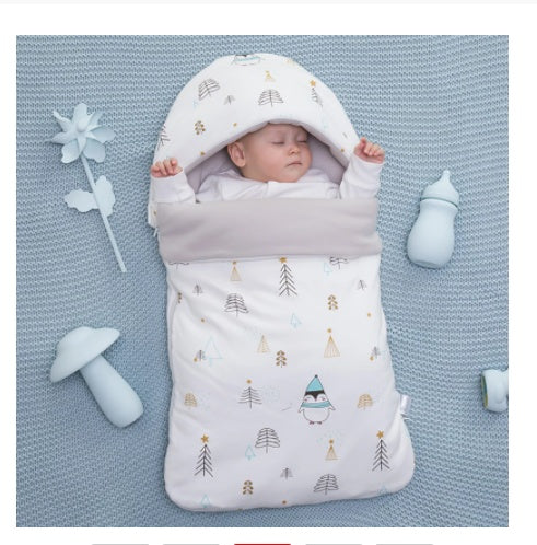 Experience Comfort and Style with the Newborn Nordic Cotton Baby Stroller Quilt